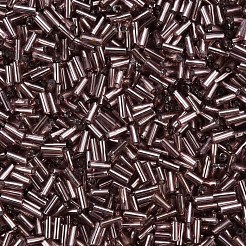 Vergoldet Glas Stiftperlen&nbsp;SEED-S046-01A-40