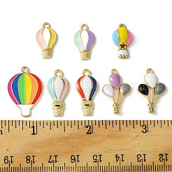 24pcs 8 styles de pendentifs en émail en alliage&nbsp;ENAM-FS0001-74