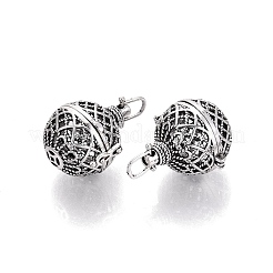 Pendentifs de cage en laiton&nbsp;KK-S751-004AS