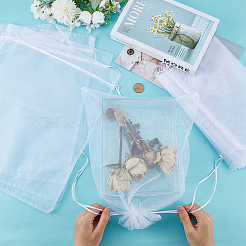 30 stücke große organza beutel tragbare schuhe tasche reise lagerung kordelzug taschen&nbsp;OP-SP0001-03B-01