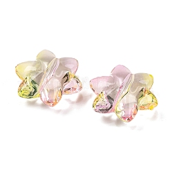 633 Stück transparente zweifarbige Acrylperlen&nbsp;MACR-K359-18A