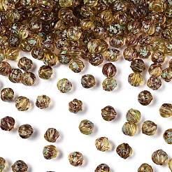 Transparente Picasso-Glasperlen&nbsp;SEED-Q039-04B