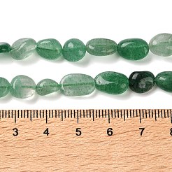 Natürliche grüne Erdbeere Quarzperlen Stränge&nbsp;G-C268-A01-8x10mm