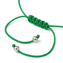 8 Stück 8-teiliges Set aus natürlichen gemischten Edelsteinnuggets und geflochtenen Perlenarmbändern&nbsp;BJEW-JB09590