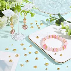 400 kit de accesorios de cuentas espaciadoras de aleación y latón de 8 estilos&nbsp;DIY-PA0001-92