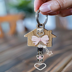 2pcs décorations de pendentif en résine&nbsp;HJEW-LP0002-87