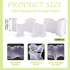 12 m Polyester-Wellenkantenband&nbsp;DIY-TA0012-80