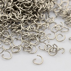 Anelli di congiunzione aperti in acciaio inossidabile 304 anti-ossidazione&nbsp;STAS-N015-03-6x1mm