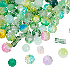80 g de perles de verre transparentes&nbsp;DGLA-TA0001-47C