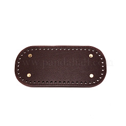 PU-Leder stricken Häkeln Taschen unten&nbsp;FIND-WH0094-51A-04