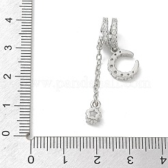 Messing micro pave klare zirkonia anhänger&nbsp;LS-CU-CBA9FFD-02C