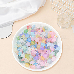 300 Stück mattierte Acrylperlen&nbsp;OACR-PA0001-71A