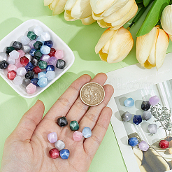 80 pièce de perles en résine imitation œil de chat&nbsp;RESI-PA0001-50