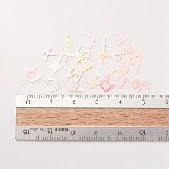 Accessori ornamentali paillette / paillettes in plastica&nbsp;PVC-E001-12-RC01