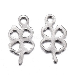 Anlaufgeschützte Charms aus Edelstahl 201&nbsp;STAS-F255-037P