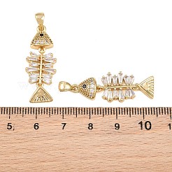 Colgante micropavé cubic zirconia de latón&nbsp;CU-CBAB3AD-08G-02