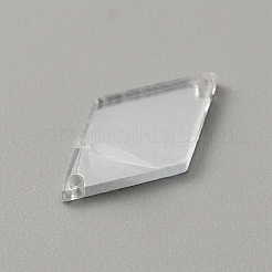 Rauten-Acrylspiegel zum Aufnähen von Strassen&nbsp;FIND-WH0155-029A