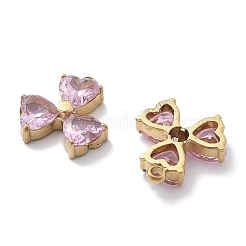 PVD-Vakuumbeschichtung 304 Edelstahl-Strass-Anhänger&nbsp;STAS-R130-64G