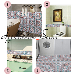Adesivi in pvc 3d autoadesivi con motivo a mosaico con pellicola brillante&nbsp;DIY-WH0217-11