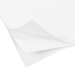 Наборы пены бумаги листа губки eva, с двойной липкой спинкой, анти занос, прямоугольные, белые, 30x21x0.2 см