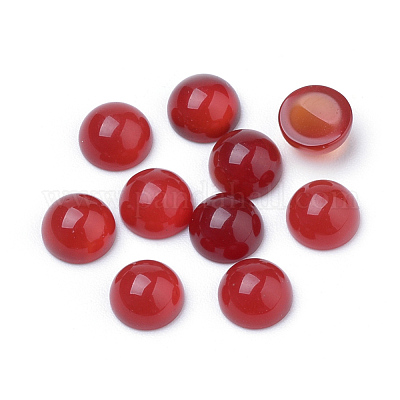 Cabochon corniola naturali&nbsp;G-R416-6mm-56-1