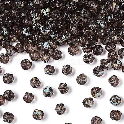 Transparente Picasso-Glasperlen&nbsp;SEED-Q039-04C-1