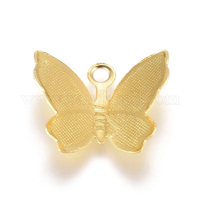 Pendentifs de filigrane en laiton&nbsp;X-KK-G368-07G-1
