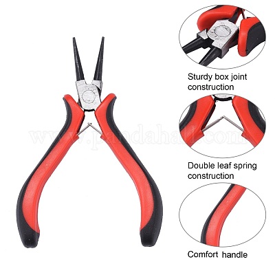 China Factory 5 inch Polishing Carbon Steel Jewelry Pliers, Round