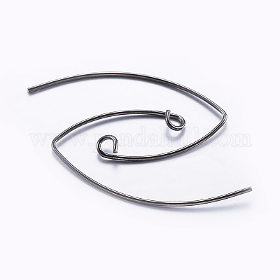 Crochets d'oreille en laiton&nbsp;X-KK-K197-60B-1