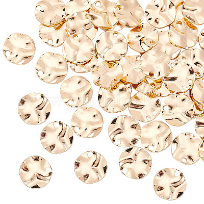 Wholesale PH PandaHall 50Pcs 18K Gold Plated Round Charms Stamping Blanks  Round Disc Tag Brass Pendants Bulk Flat Coin Charms Wavy Style for Jewelry  Making Charms Bracelets Necklaces Crafts Supplies 