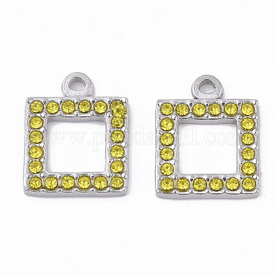 Pendentifs en acier inoxydable 304&nbsp;STAS-T050-005F-1