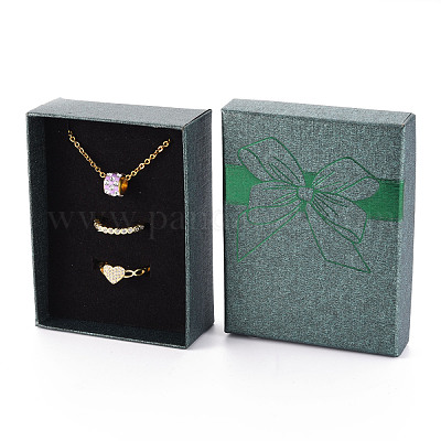Scatole di collane o bracciali in cartone&nbsp;CBOX-T003-02F-1