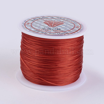 Filo di cristallo elastico piatto&nbsp;X-EW-P002-0.5mm-A14-1