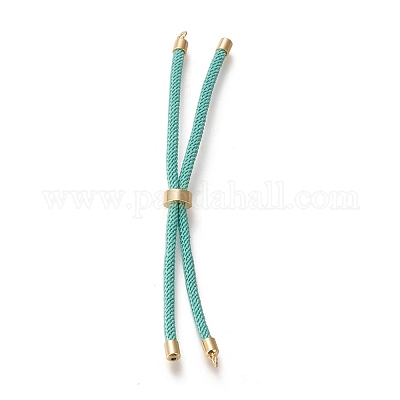 Nylon Twisted Cord Armband machen&nbsp;MAK-M025-142-1