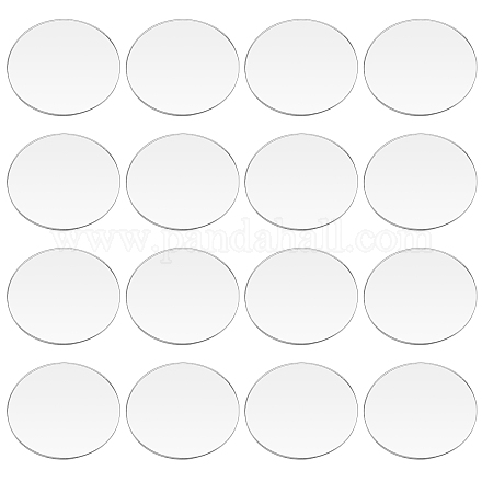 Fingerinspire 30pcs círculo transparente DIY-FG0003-41-1