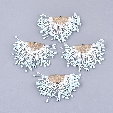 Algodon poli (poliéster algodón) decoraciones colgantes borla FIND-T041-02-1