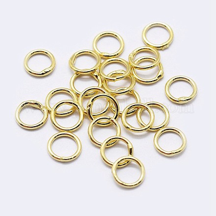 925 anillos redondos de plata esterlina STER-F036-03G-1x4-1