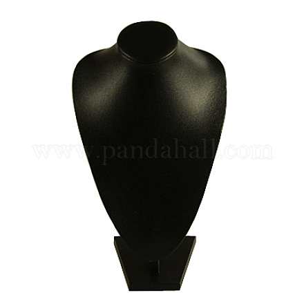 Leadther Necklace Standing Bust Displays NDIS-E003-1-1