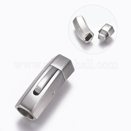 304 Stainless Steel Bayonet Clasps STAS-A035E-8MP-1