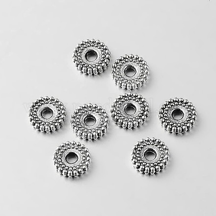Séparateurs perles en alliage de style tibétain X-TIBEB-O004-17-1