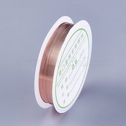 Alambre de cobre redondo para hacer joyas YS-TAC0001-01A-RG-1