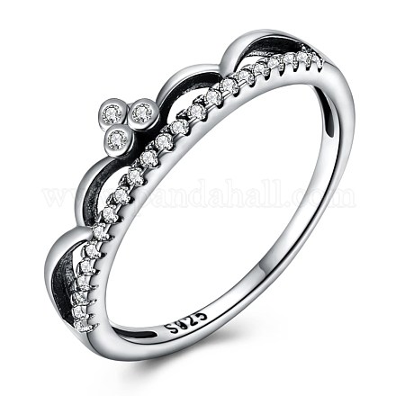 Новые моды thai 925 кольца из стерлингового серебра RJEW-BB33762-8-1