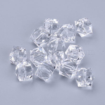 Perles en acrylique transparente TACR-Q259-26mm-V01-1