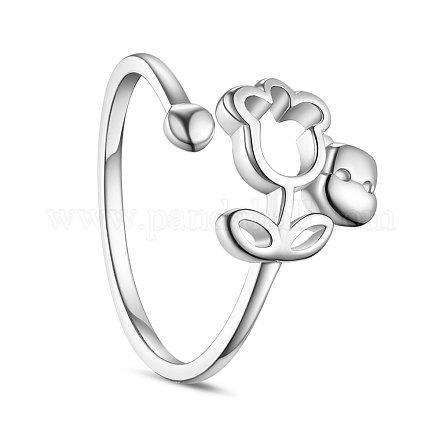 Shegrace 925 anillo de dedo de plata esterlina JR592A-1