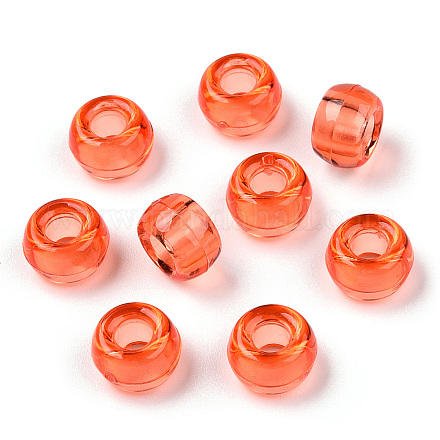 Perles en plastique transparentes KY-T025-01-E06-1