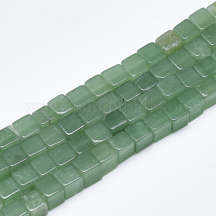 Verde naturale perline avventurina fili X-G-S357-G05-1