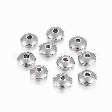 201 Stainless Steel Spacer Beads STAS-H376-52-1