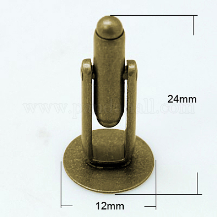 Brass Cuff Button KK-E106-AB-NF-1