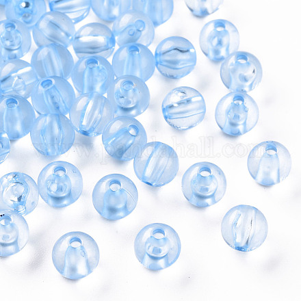 Perles en acrylique transparente MACR-S370-A8mm-749-1