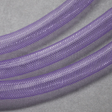 プラスチックネットスレッドコード  紫色のメディア  8mm  30ヤード PNT-Q003-8mm-03-1